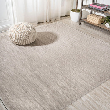 Ethan Modern Flatweave Solid  Area Rug